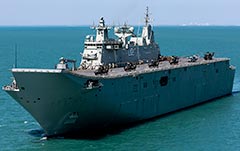 HMAS Canberra Regional Presence Deployment 2020